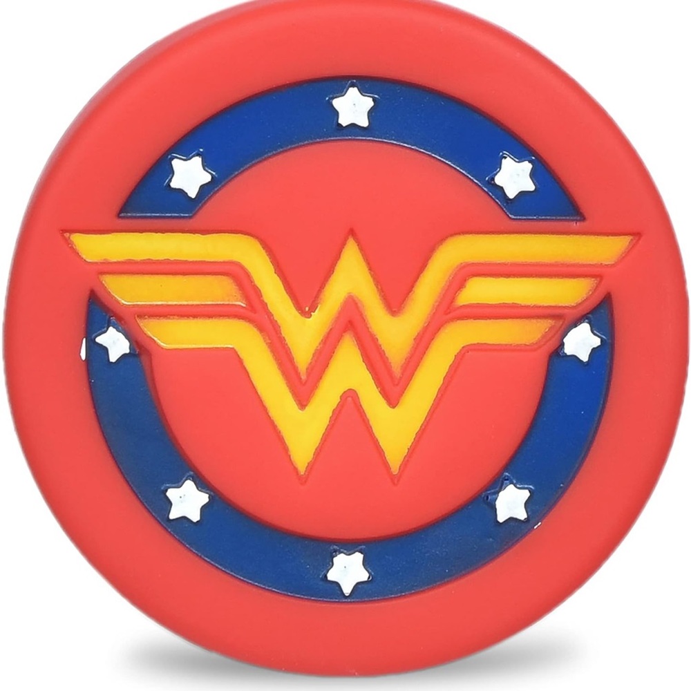 DC Comics for Pets Wonder Woman Star Logo Vinyl Dog Toy